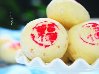 18、福满楼红豆酥,成品。