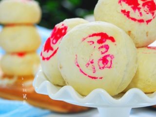 21、福满楼红豆酥,成品。