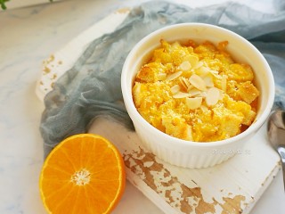 9、香橙烤吐司—清新香甜的早餐,清新香甜的快手早餐完成。