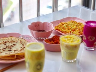 18、快手版老北京春饼（土豆丝卷饼）,搭配点饮品同食，美美的一餐