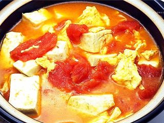 17、蕃茄豆腐煲,成品图