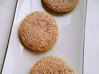 19、芝麻玉米面白糖饼,芝麻玉米面白糖饼。