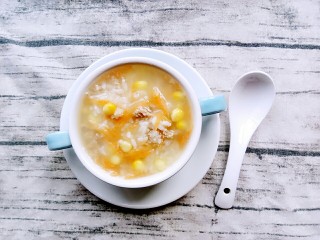 13、宝宝辅食:田园粥,煮好装碗