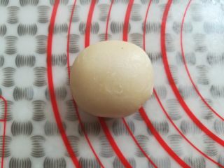 24、玫瑰鲜花饼, 把面皮包好，收口朝下