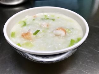 11、美味虾粥,鲜香浓郁的虾粥,一碗喝下去心情都美美哒