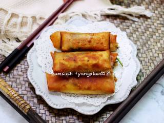 16、三丝春卷,成品图