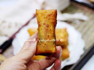 17、三丝春卷,成品图