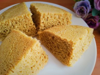 1、健康美味之蒸荞糕,成品图