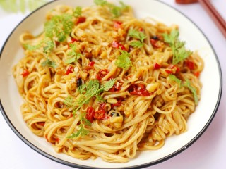 16、好吃到哭的猪油拌面,超级好吃!