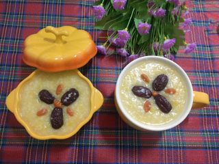 11、小米南瓜红枣粥,美味又营养的小米南瓜红枣粥，美美哒！