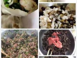 6、泡发海参,海参饺子制作过程