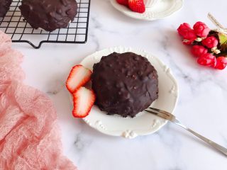 22、梦龙草莓夹心雪媚娘,成品