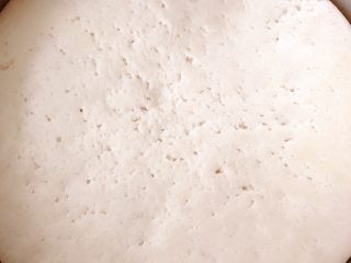 5、老面大碱馒头,发酵好的面团