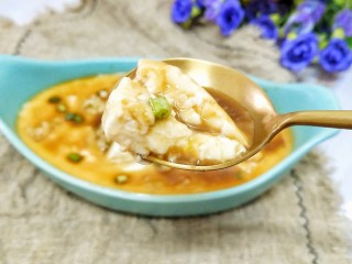 10、猪肉豆腐鸡蛋羹,这倒不上火的猪肉豆腐鸡蛋羹学会了吗？