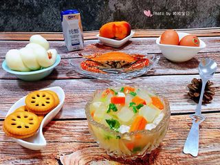 15、冬瓜胡萝卜肉丁汤,开开心心过好每一天就是长情的生活