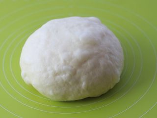 12、米粥吐司,直到收圆面团