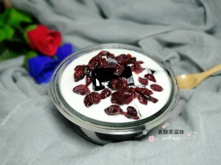 11、蔓越莓仙草冻,成品图