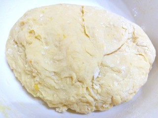 10、压力锅版红薯肉松面包,盖上保鲜膜，发酵至两倍大