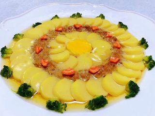 10、豆腐太阳花,豆腐太阳花看着就非常有食欲