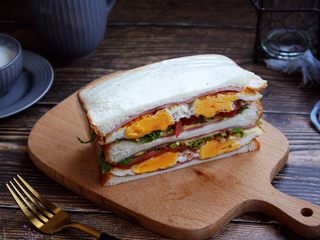 13、三明治,成品图。