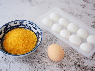 1、干吃汤圆,准备好材料