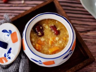 10、小米红薯粥,成品图