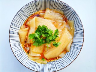 14、麻酱宽粉,加入香菜，