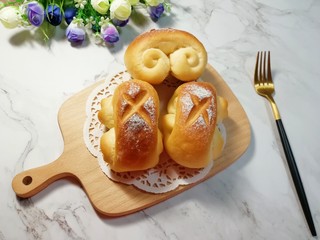 21、甜味面包卷,拍照也是萌萌哒!