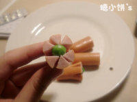11、轻松熊便当,在中间塞入一颗豌豆