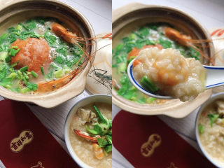 10、潮汕海鲜粥,暖胃有鲜味的海鲜粥，入秋来一碗，美滋滋～