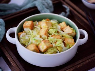 13、白菜豆腐,成品图