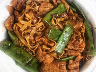 20、五花肉豆角焖面,出锅