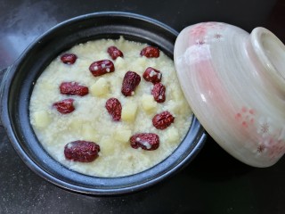 13、苹果小米粥,煮好的成品