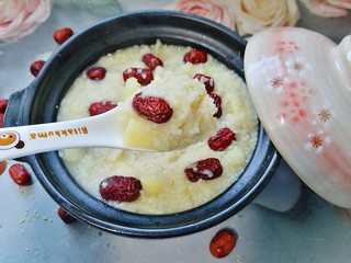 14、苹果小米粥,来张近图