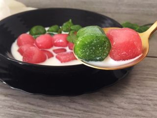 16、双色果蔬芋圆,成品图！