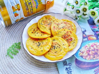 12、奶香南瓜饼,好吃到停不下来。