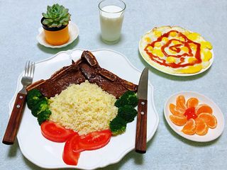 16、黑椒牛排意面,简单的食材用心去做就会有意想不到的收获噢