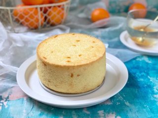 15、橙香戚风蛋糕,成品图