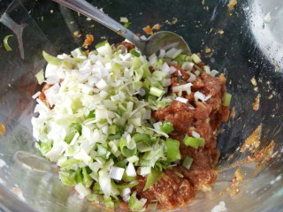 5、千层肉饼,生姜大葱不能少