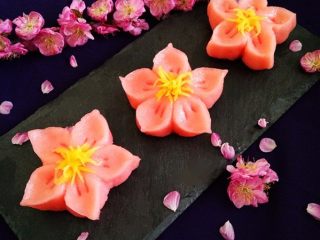 14、樱花和果子,成品图。