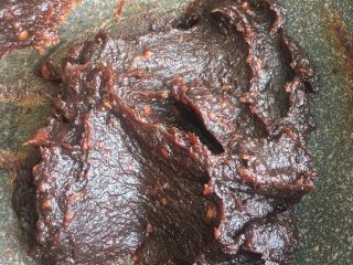 9、枣泥菊花酥,最后感觉没有水气 不稀 成一坨 就可以了