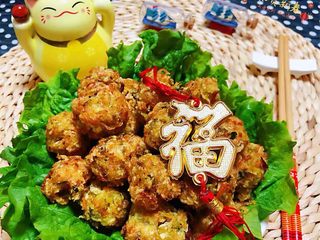 14、酥炸萝卜丝丸,炸萝卜丝丸子是经典传统美食