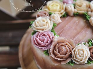 24、多重口味豆沙裱花蛋糕,细节图