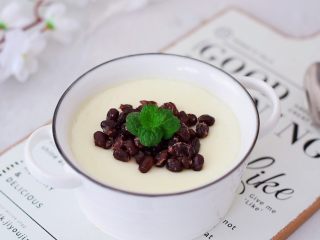 10、红豆双皮奶,成品图