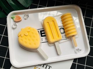 11、芒果雪糕（无冰渣）,美美哒芒果雪糕就做好啦