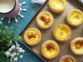 10、葡式蛋挞,成品图。