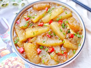 13、红烧冬瓜,瞬间光盘。