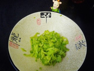 10、苦瓜发面饼,沥干水