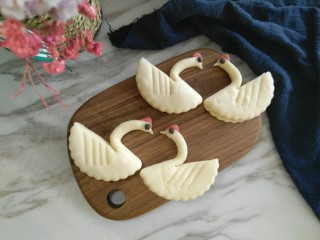 12、能飞到餐桌的白天鹅馒头夹,成品图来了,抓一只,开始造吧!