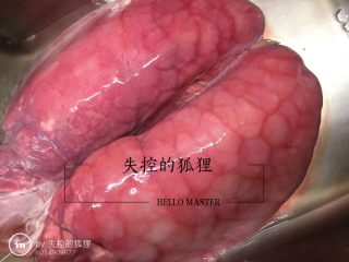 2、猪肺的处理方法,猪肺猪肚猪心分开，处理干净猪肚管子上的碎肉，不要剪破猪肚哦。原谅我不知道猪肚上那根管子怎么称呼。